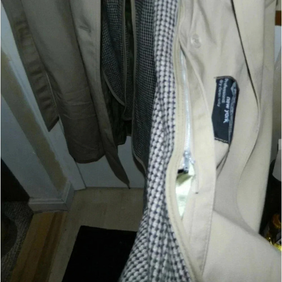 NWT DOMINO 1970's Khaki 2 in 1 All Season Trench - Picture 8 of 9